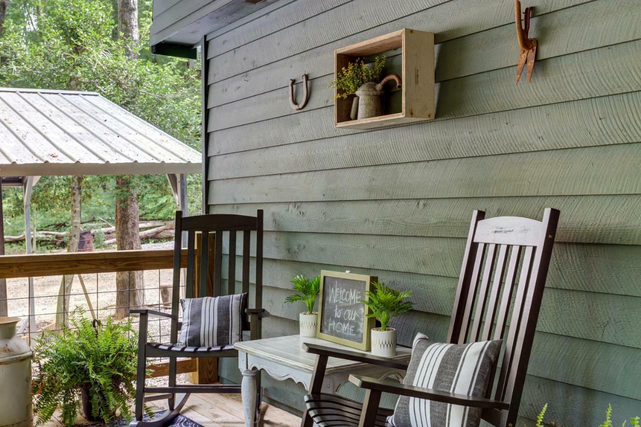 Coffee Creek Cabin Sautee Nacoochee Kültér fotó