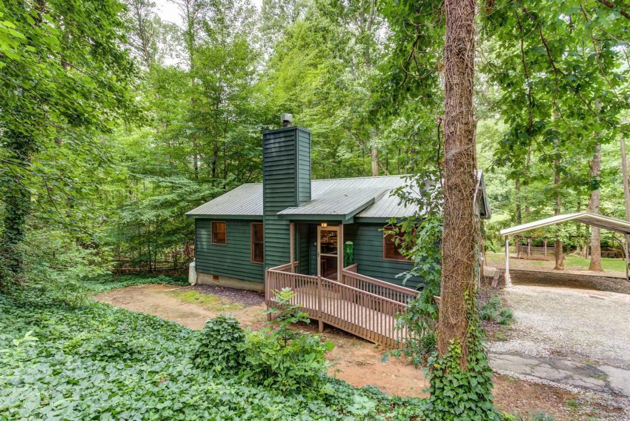 Coffee Creek Cabin Sautee Nacoochee Kültér fotó