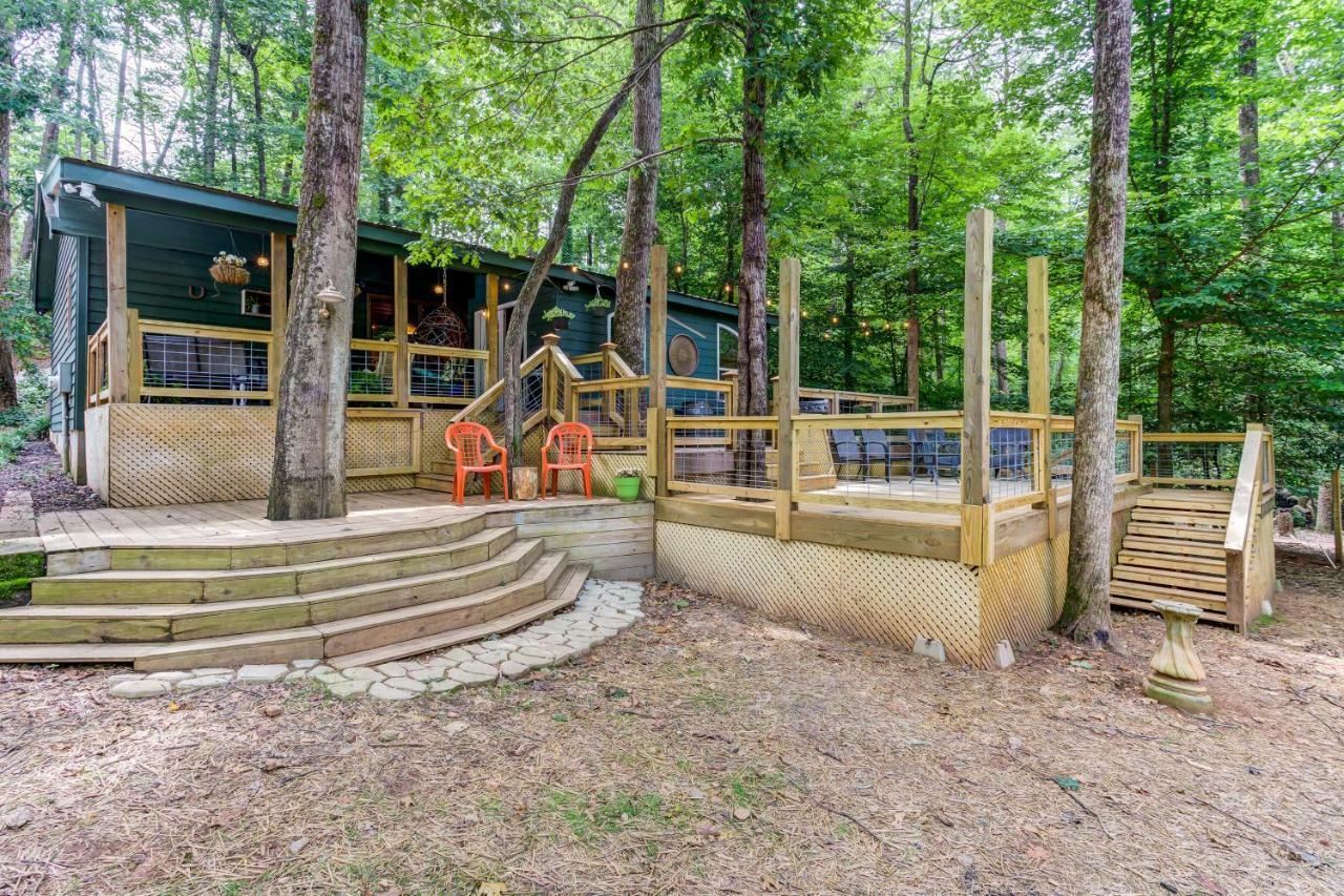 Coffee Creek Cabin Sautee Nacoochee Kültér fotó